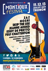 Montjoux Festival 2019. Du 11 au 13 juillet 2019 à Thonon-les-Bains. Haute-Savoie.  18H00
